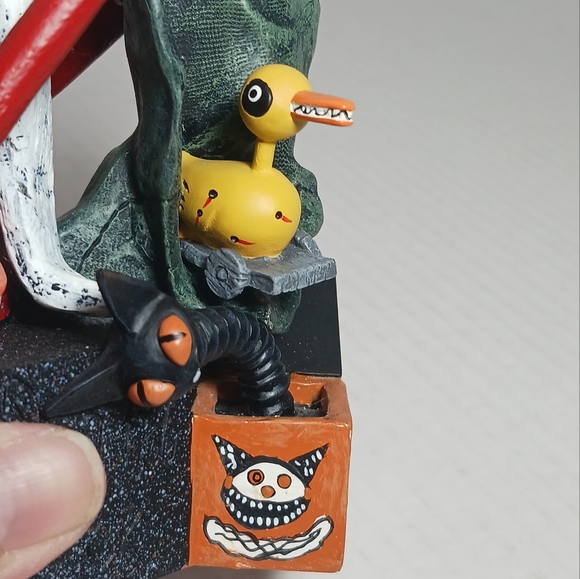 Disney The Nightmare Before Christmas Santa Jack Bust Resin NECA Halloween Decor - Picture 7 of 9